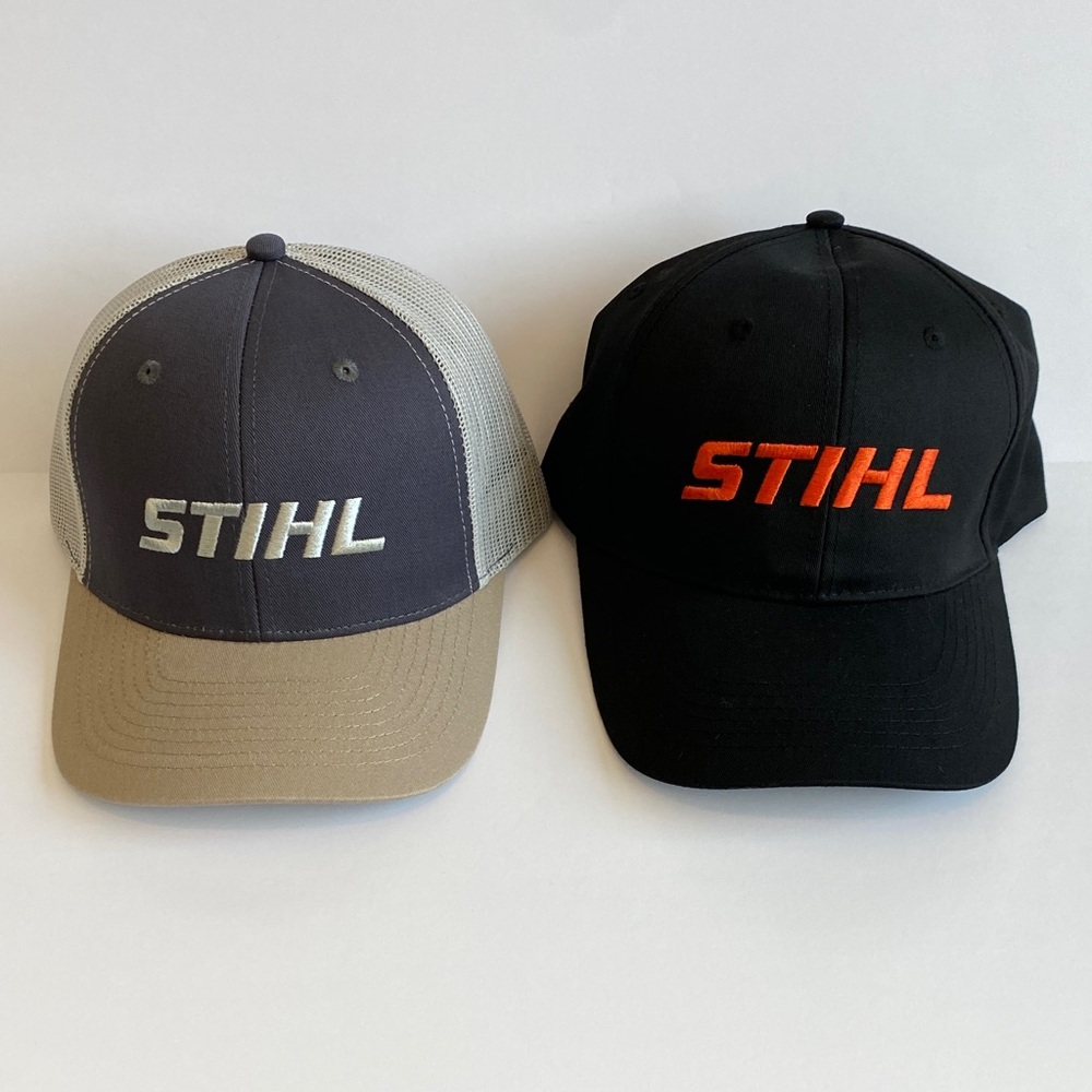 Set of 2 STIHL Baseball Hats - New with tags